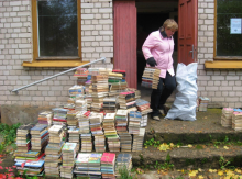 2008 gada ruden tiek likvidts RCB grmatu izsnieganas punkts Viping Attl grmatu gatavoana prveanai uz RCB Foto no RCB arhva