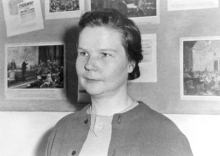 Pirm bibliotekre Darja Pilinska Sedova Foto no RCB arhva