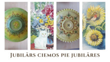 Jubilars ciemos pie jubilares
