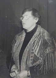 Latvijas Neredzīgo bibliotēkas Rēzeknes filiāles otrā vadītāja Valentīna Lansberga 1988 1