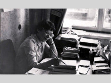 Rēzeknes pilsētas 2. bibliotēkas vadītāja Olga Rassohina 1988 2
