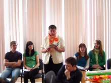 "Plaukst pavasara ziedi" Rēzeknes Centrālajā bibliotēkā